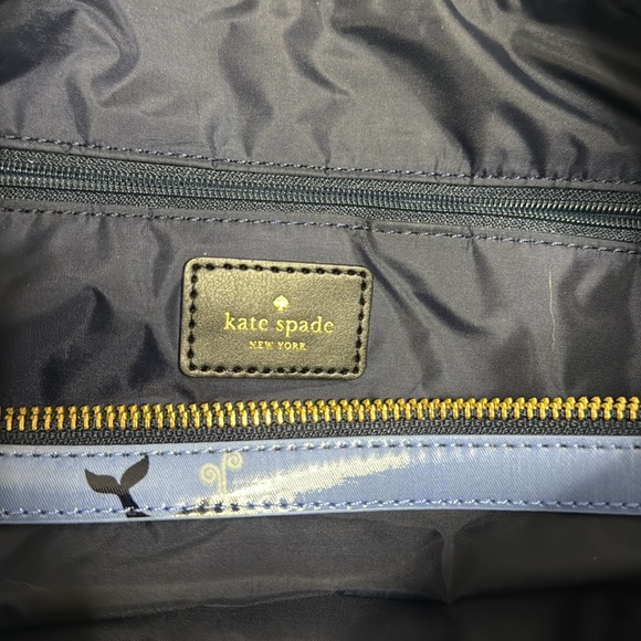 Kate Spade Serena Daycation Whale Printed Baby Bag - Picture 6 of 7